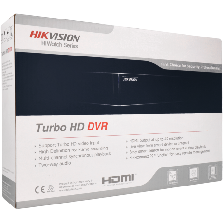 Enregistreur HIKVISION 5 en 1 (hd-cvi, hd-tvi, ahd, analogique et ip) pour 32 canaux et 2 mpx de résolution maximale / Référence HWD-6232MH-G4