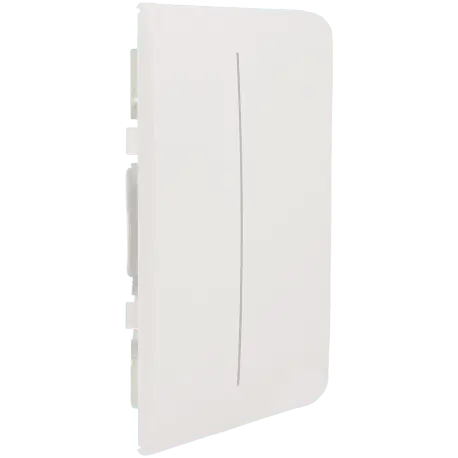 Panneau d'interrupteurs latéraux doubles AJAX / Référence SIDEBUTTON-2G-W - TSA Distribution