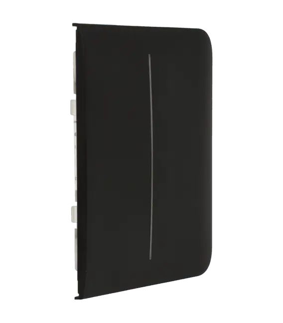 Panneau d'interrupteurs latéraux doubles AJAX / Référence SIDEBUTTON-2G-B - TSA Distribution