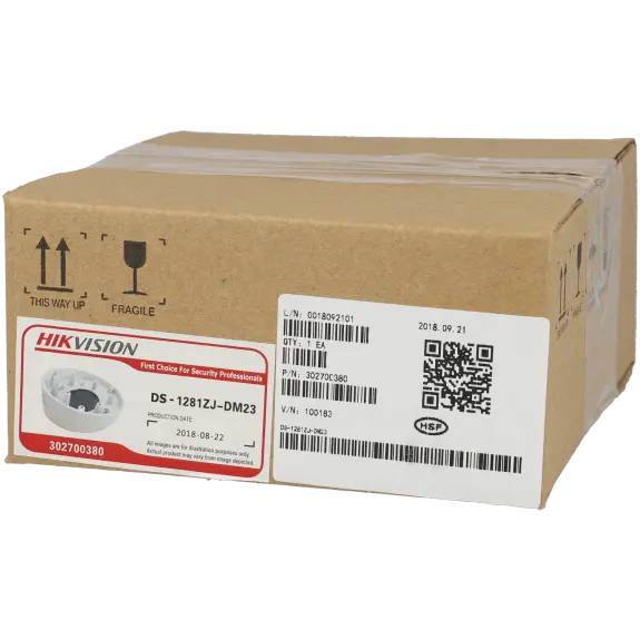Boitier de connexion HIKVISION / Référence DS-1281ZJ-DM23 - TSA Distribution