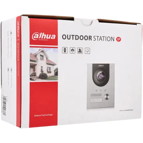 Portier vidéo IP DAHUA 2 fils de surface - encastrer / Référence VTO2202F-P-S2 - TSA Distribution