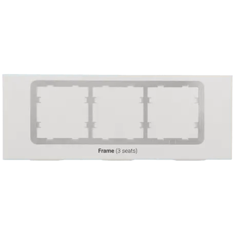 Cadre pour 3 interrupteurs AJAX / Référence FRAME-3 - TSA Distribution
