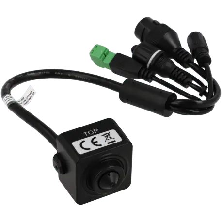 Caméra HIKVISION cachée IP avec 2 mégapixels et objectif fixe / Référence DS-2CD2D25G1-D/NF - TSA Distribution