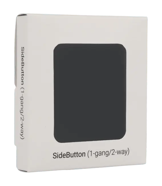 Panneau d'interrupteurs latéraux commutables AJAX / Référence SIDEBUTTON-1G2W-GRA - TSA Distribution