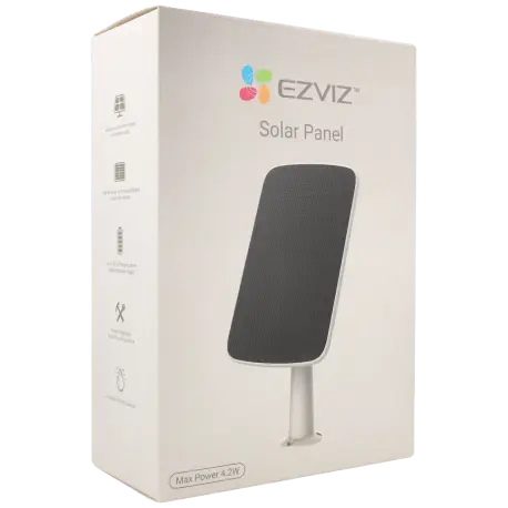 Panneau solaire pour caméra sans fil EZVIZ / Référence CS-CMT - TSA Distribution