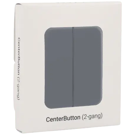 Double panneau d'interrupteurs central AJAX / Référence CENTERBUTTON-2G-GRE - TSA Distribution
