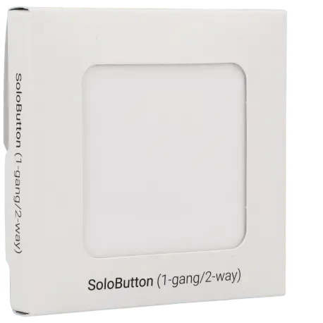 Interrupteur du panneau de commande AJAX / Référence SOLOBUTTON-1G2W-W - TSA Distribution