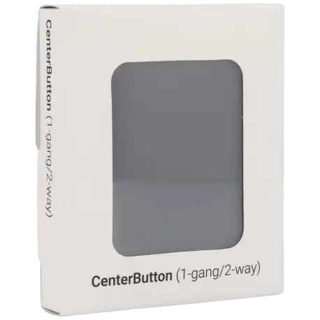 Panneau d'interrupteurs central commutable AJAX / Référence CENTERBUTTON-1G2W-GRE - TSA Distribution