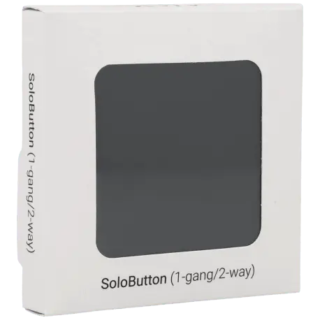 Interrupteur du panneau de commande AJAX / Référence SOLOBUTTON-1G2W-GRA - TSA Distribution