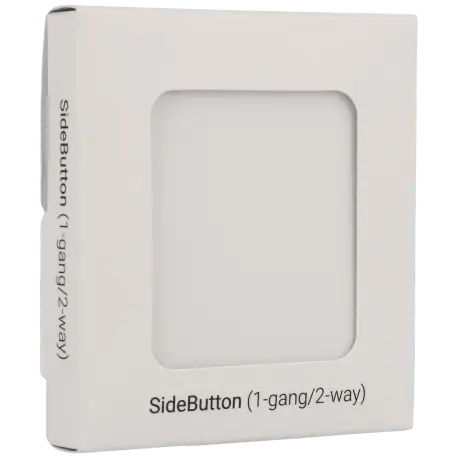 Panneau d'interrupteurs latéraux commutables AJAX / Référence SIDEBUTTON-1G2W-W - TSA Distribution