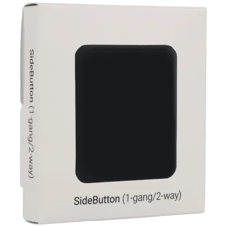 Panneau d'interrupteurs latéraux commutables AJAX / Référence SIDEBUTTON-1G2W-B - TSA Distribution