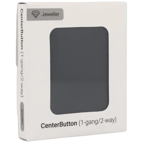 Panneau d'interrupteurs central commutable AJAX / Référence CENTERBUTTON-1G2W-GRA - TSA Distribution