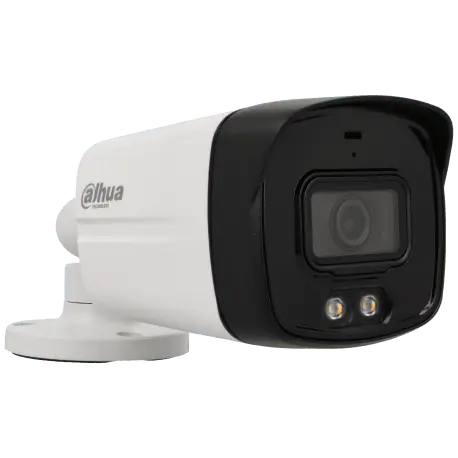 Caméra DAHUA compactes hd-cvi avec 8 mégapixels et objectif fixe / Référence HAC-HFW1809TLM-A-LED - TSA Distribution