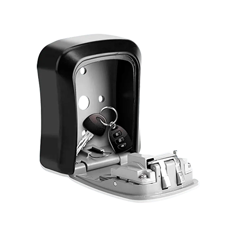 Boîte à clés sécurisée grise / Référence KEYS-SAFEBOX - TSA Distribution