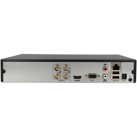 Enregistreur 5 en 1 (hd-cvi, hd-tvi, ahd, analogique et IP) HIKVISION pour 4 canaux et 8 mpx de résolution maximale / Référence HWD-7104MH-G4