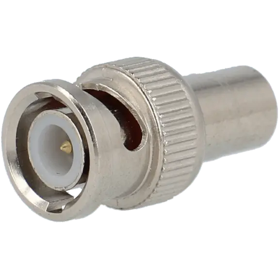 Connecteur Bnc mâle à RCA femelle / Référence A-CON-BNC/M-RCA/FM / Vendu par lot de 10