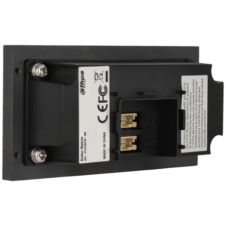 Station extérieure modulaire pour portier vidéo IP avec 1 bouton DAHUA / Référence VTO4202FB-MB1 - TSA Distribution