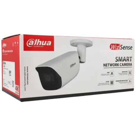 Caméra DAHUA compactes IP avec 8 mégapixels et objectif fixe / Référence IPC-HFW3841E-AS-S2 - TSA Distribution