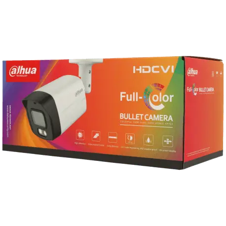 Caméra DAHUA compactes hd-cvi avec 8 mégapixels et objectif fixe / Référence HAC-HFW1809TLM-A-LED - TSA Distribution