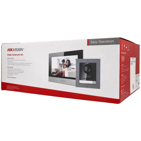 Kit Portier Vidéo HIKVISION / Référence DS-KIS602 Europe - TSA Distribution