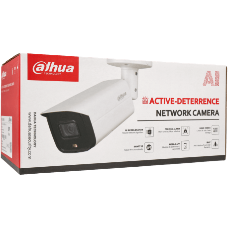 Caméra IP DAHUA compactes avec 2 mégapixels et objectif fixe / Référence IPC-HFW5241T-AS-PV