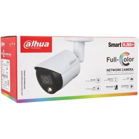 Caméra IP DAHUA compactes 2 mégapixels objectif fixe / Référence IPC-HFW2239S-SA-LED-S2