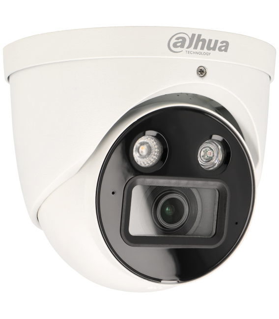 Caméra IP DAHUA mini-dôme avec 4 mégapixels et objectif fixe / Référence IPC-HDW3449H-AS-PV-S4