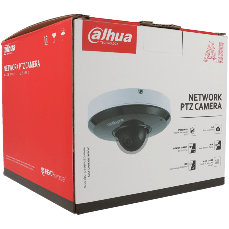 Caméra IP DAHUA PTZ avec 4 mégapixels et objectif zoom optique / Référence SD1A404XB-GNR