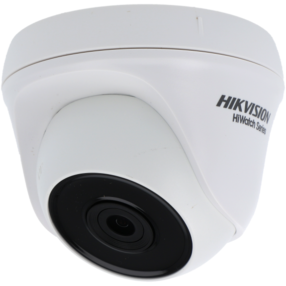 Caméra HIKVISION mini-dôme 4 en 1 (cvi, tvi, ahd et analogique) 1 mégapixel objectif fixe / Référence HWT-T110-P