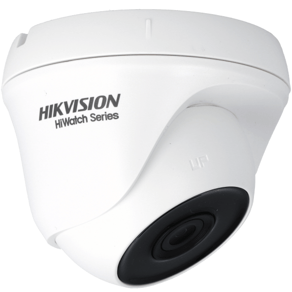 Caméra HIKVISION mini-dôme 4 en 1 (cvi, tvi, ahd et analogique) 1 mégapixel objectif fixe / Référence HWT-T110-P