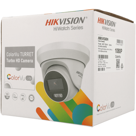 Caméra HIKVISION mini-dôme 4 en 1 (cvi, tvi, ahd et analogique) 2 mégapixels objectif fixe / Référence HWT-T229-M