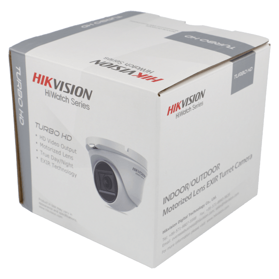 Caméra HIKVISION mini-dôme 4 en 1 (cvi, tvi, ahd et analogique) 5 mégapixels objectif zoom optique / Référence HWT-T350-Z