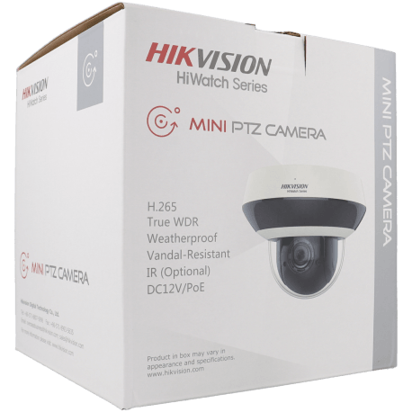 Caméra IP HIKVISION PTZ avec 4 mégapixels et objectif zoom optique / Référence HWP-N2404IH-DE3