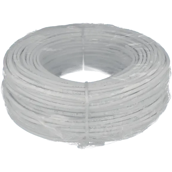 Câble Blindé Belden 5202FE 16/4C - 50 Pieds, Gris, Pour Audio, Sécurité, Alarme, élévateur