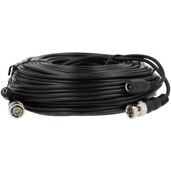 Câble combiné coaxial alimentation de 20 m / Référence A-COAXIAL-20M - TSA Distribution