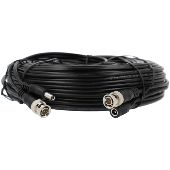 Câble combiné coaxial alimentation de 30 m / Référence A-COAXIAL-30M - TSA Distribution