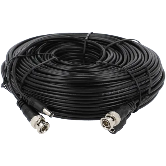 Câble combiné coaxial alimentation de 30 m / Référence A-COAXIAL-30M - TSA Distribution