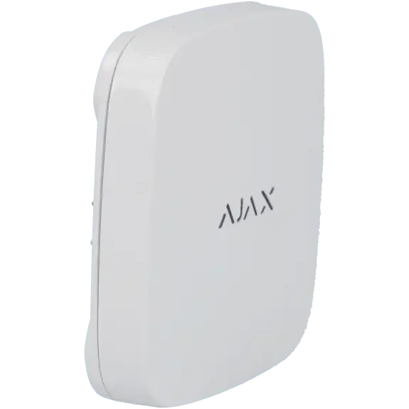 Détecteur d’inondation AJAX blanc, capteur de sécurité compact pour alarme maison