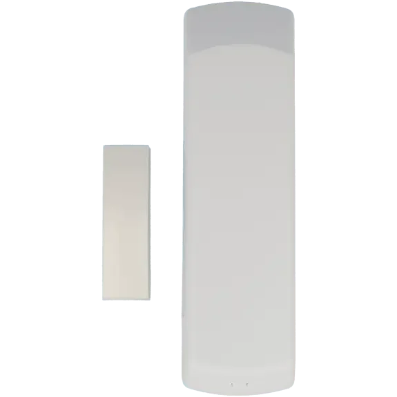 Détecteur magnétique blanc pour alarme, capteur rectangulaire sans fil sécurité maison