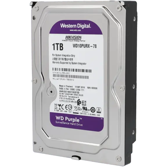 Disque dur purple 1 tb / Référence WD10PURX