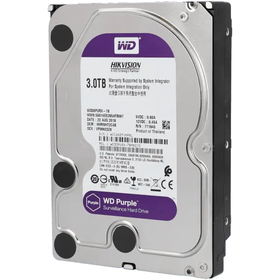 Disque dur purple 3 tb / Référence WD30PURX
