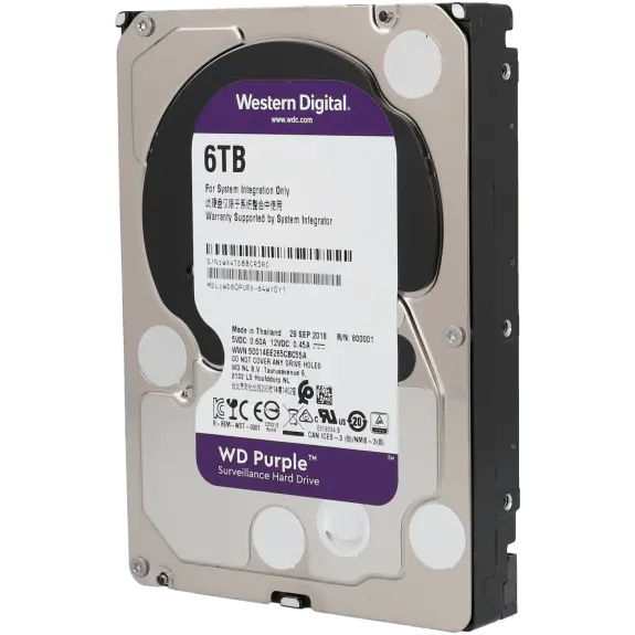 Disque dur purple 6 tb / Référence WD60PURX