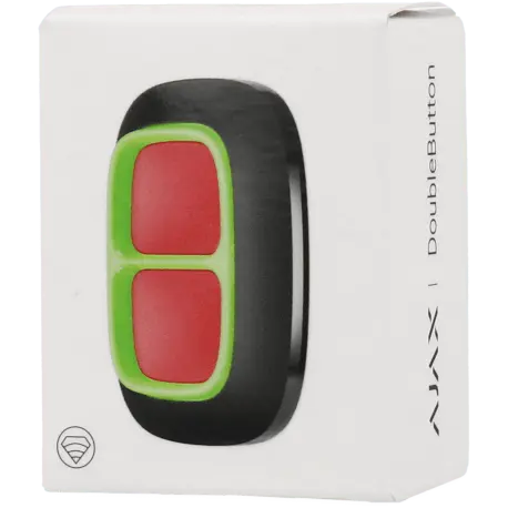 Télécommande alarme bouton poussoir panique AJAX / Référence DOUBLEBUTTON-B - TSA Distribution