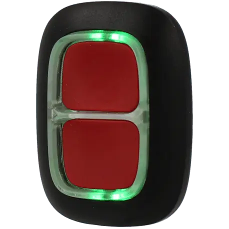 Télécommande alarme bouton poussoir panique AJAX / Référence DOUBLEBUTTON-B - TSA Distribution