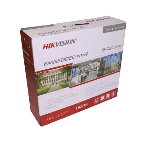 Enregistreur IP HIKVISION 8 canaux et 12 mpx 8 ports PoE / Référence DS-7608NI-I2-8P