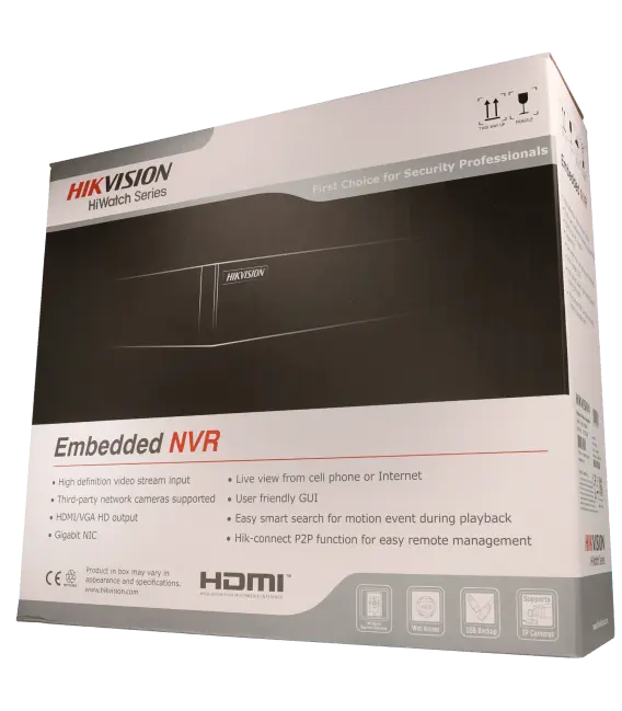 Enregistreur IP HIKVISION 16 canaux et 8 mpx / Référence HWN-5216MH