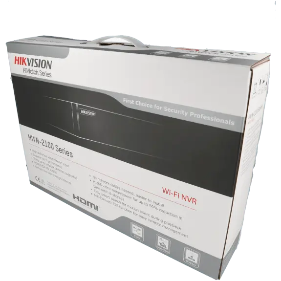 Enregistreur IP HIKVISION 4 canaux et 4 mpx / Référence HWN-2104MH-W