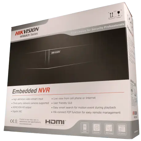 Enregistreur IP HIKVISION 8 canaux et 8 mpx / Référence HWN-5208MH