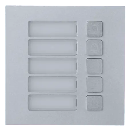 Station extérieure modulaire pour portier vidéo IP à 5 boutons DAHUA / Référence VTO4202F-MB5 / Référence VTO4202F-MB5 - TSA Distribution