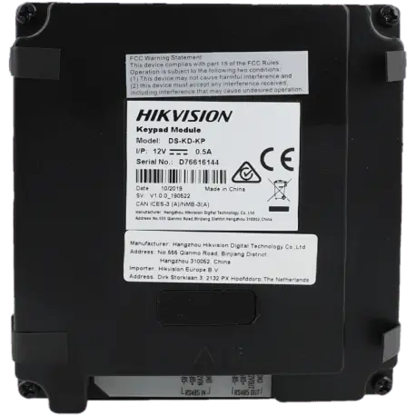 Portier vidéo HIKVISION de surface / Référence DS-KD-KP - TSA Distribution